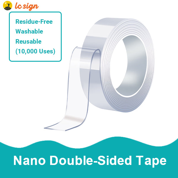 LC SIGN Heavy Duty Nano Tape Double Sided